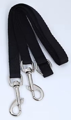 Canin Elegant – Laisse Double Élégante pour Promenades Harmonisées